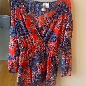 Girls Long Sleeve Romper